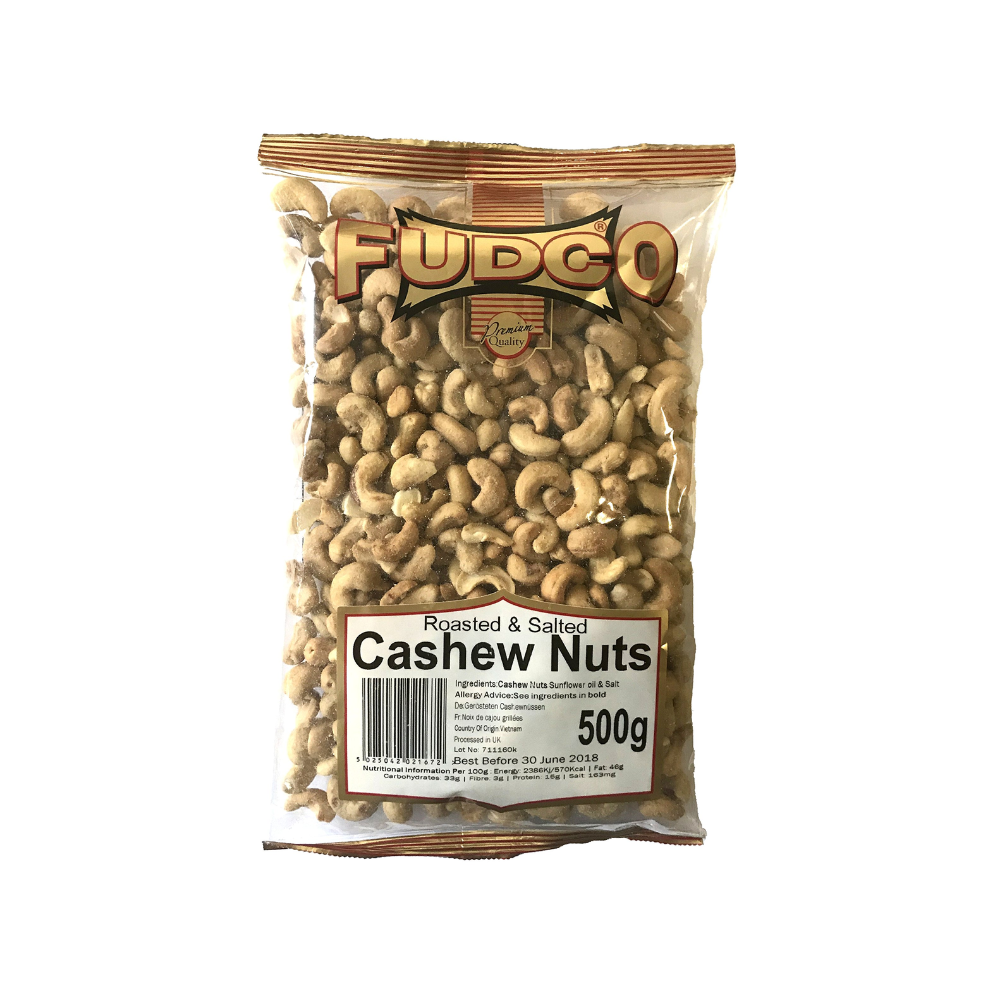 CASHEW NUTS RST & SALTED