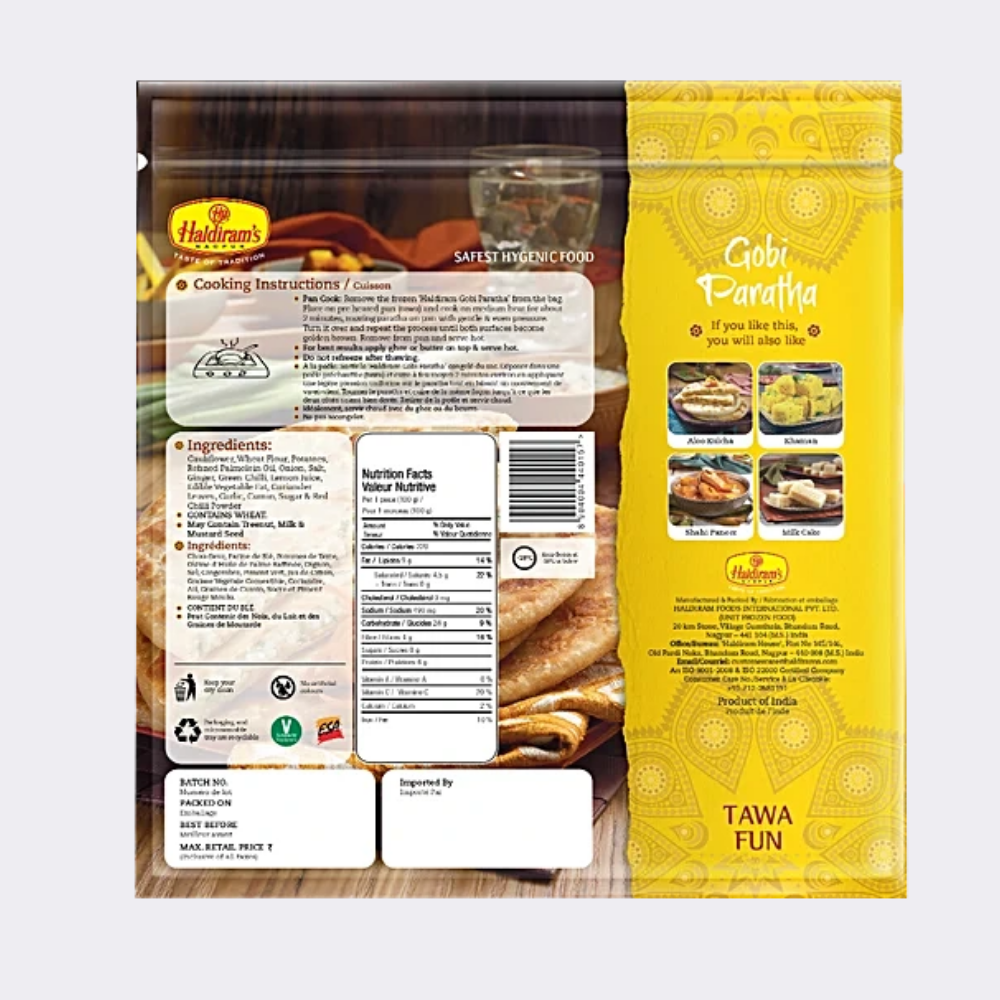 GOBHI PARATHA (4 PC) - Image 2