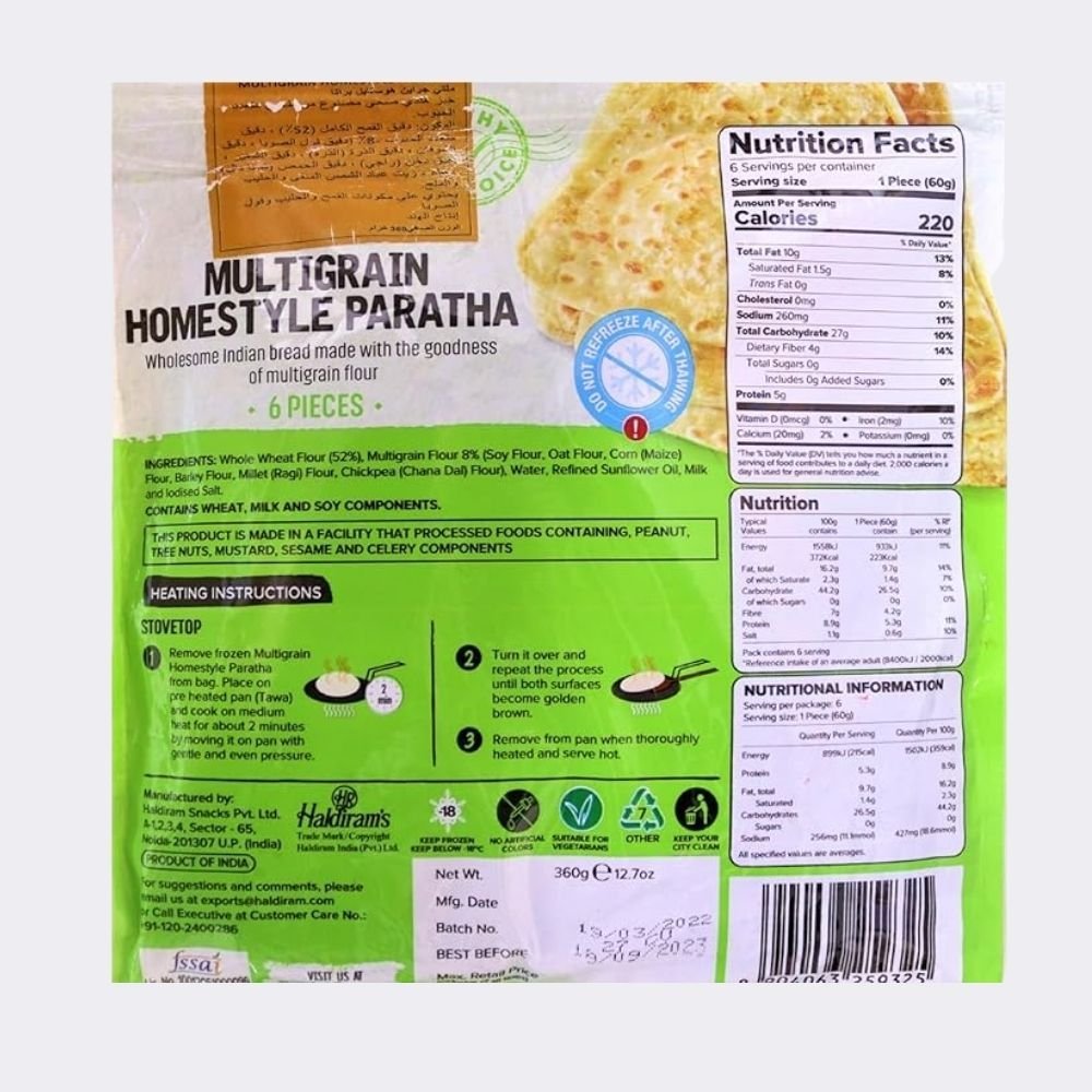 MULTIGRAIN HOMESTYLE PARATHA - Image 3
