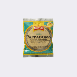 Natco Pappadoms Jeera  Madras