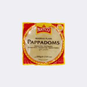 Pappadoms Plain Madras 3 Inch