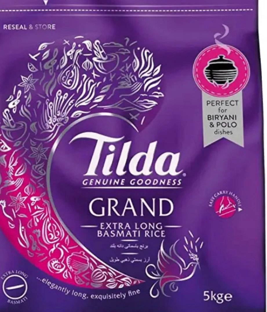 TILDA GRAND BASMATI RICE (20kg)