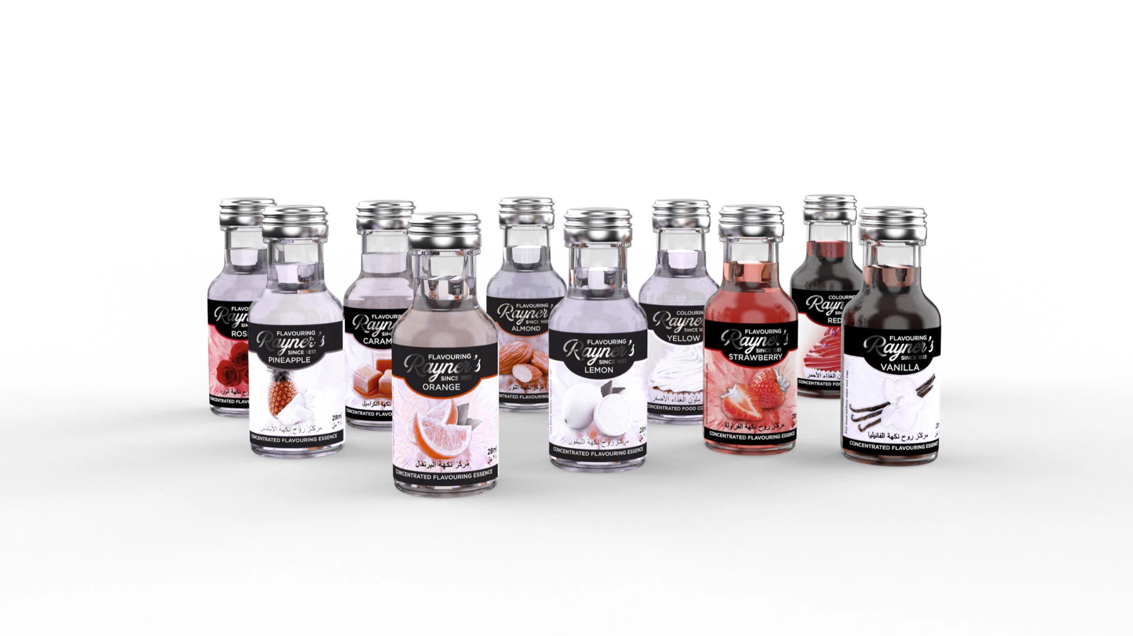 Essence,food colour&Vingar