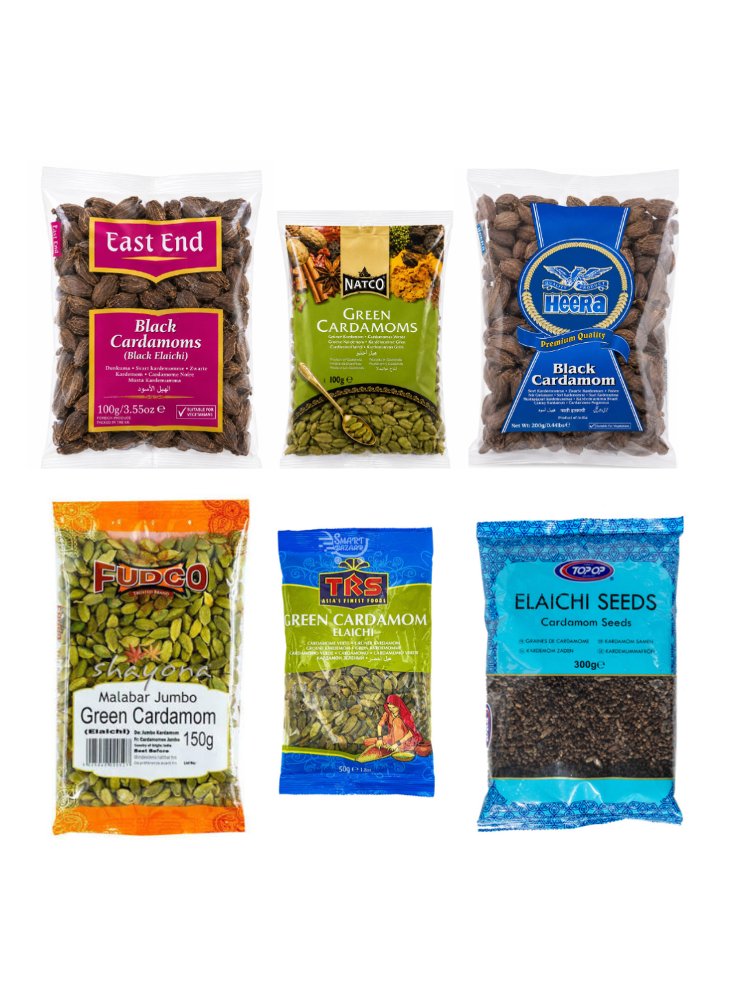 Cardamoms, powder& Cardamoms seeds